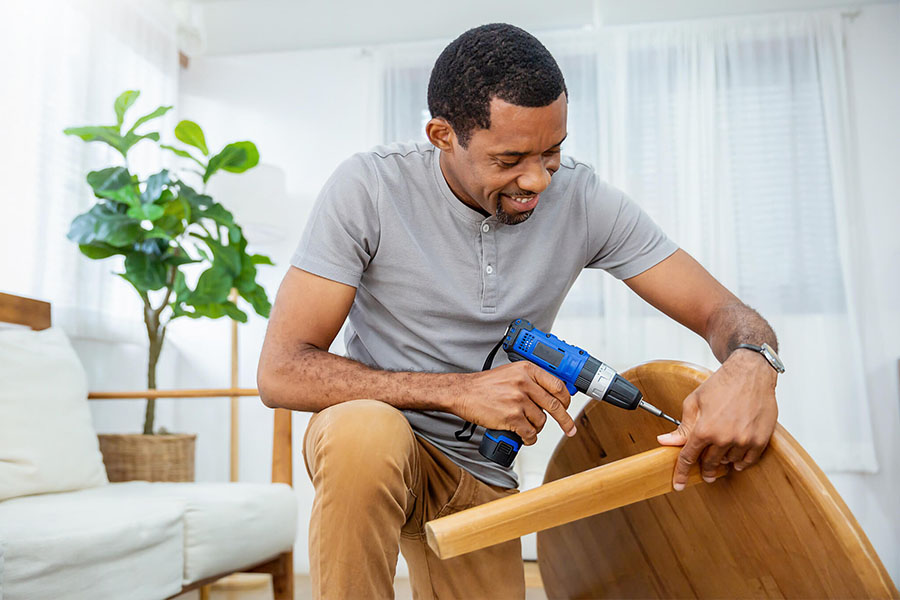 In-home furniture repair services offer convenience