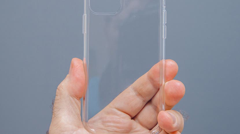why does clear phone case turn yellow