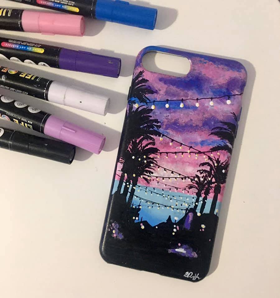 painted phone case ideas