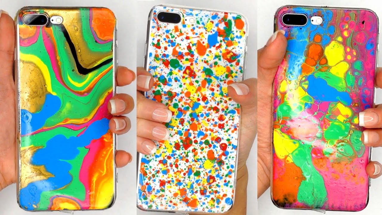 how to paint a phone case