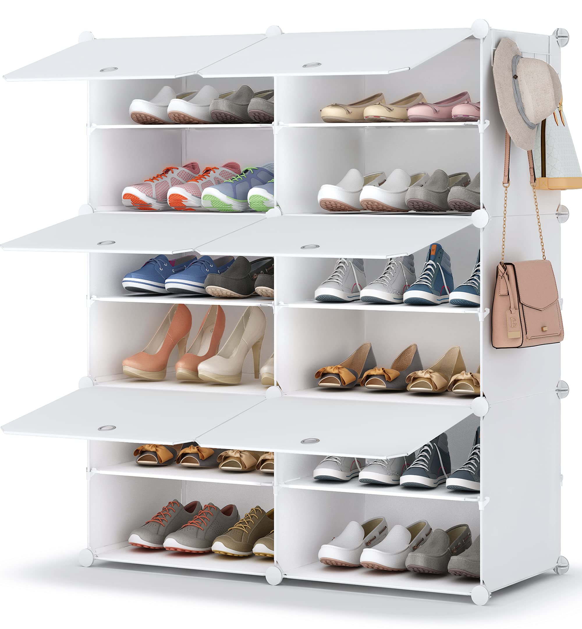 shoe racks for closet