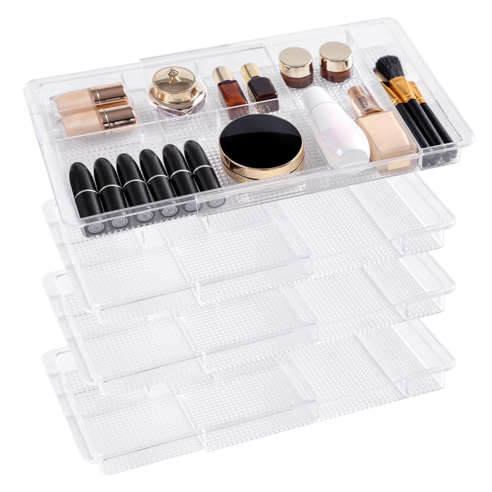 how to organize makeup drawer
