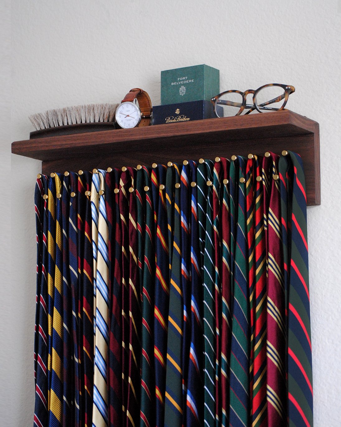 diy tie racks