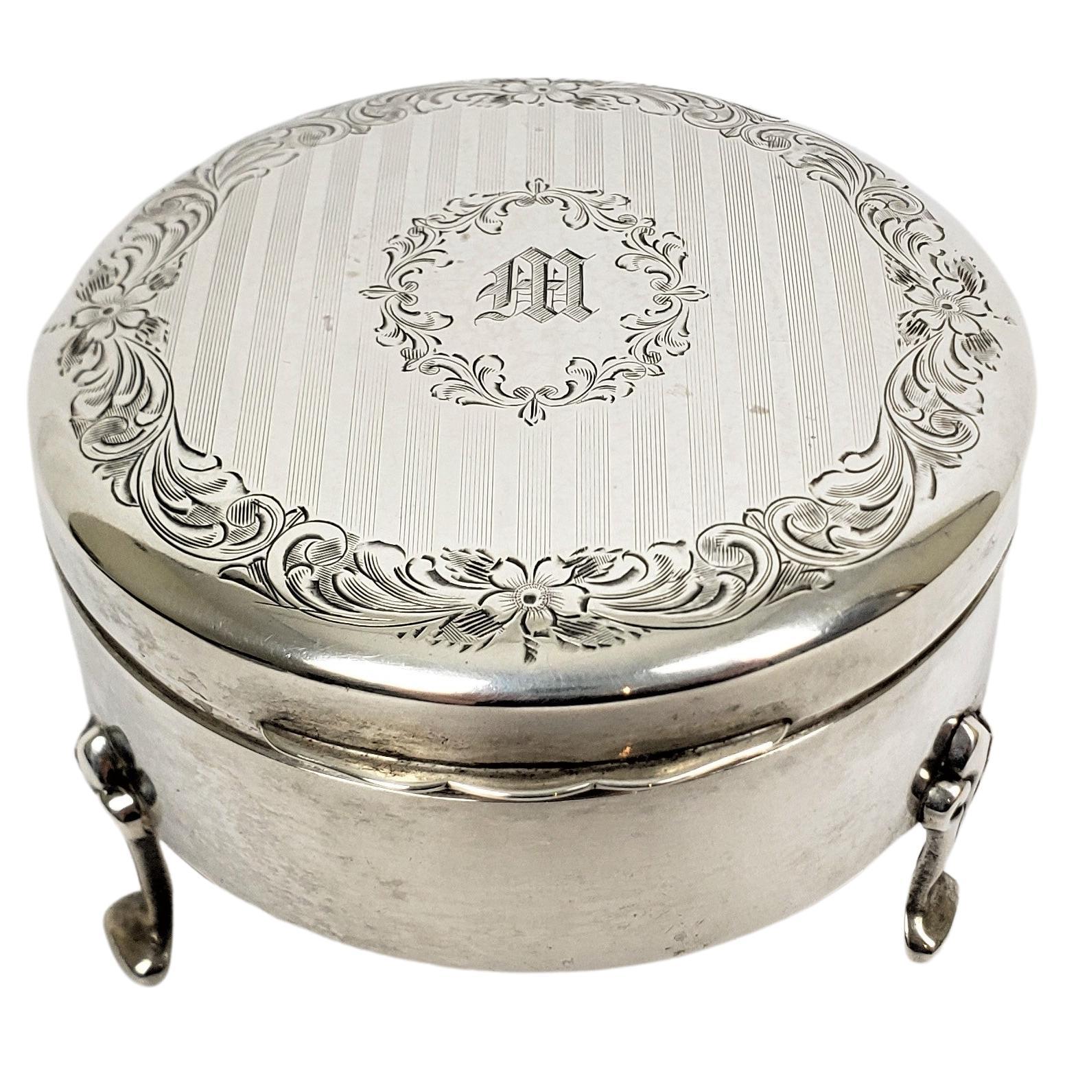 silver jewelry box