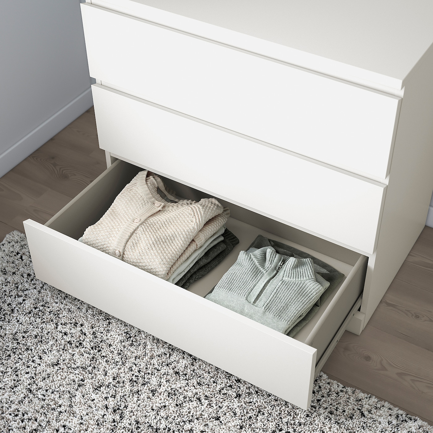 ikea malm drawer organizer