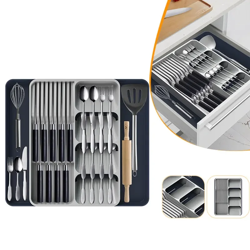 diy silverware drawer organizer