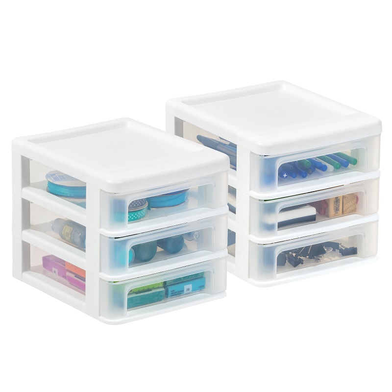 closetmaid 3 drawer organizer white