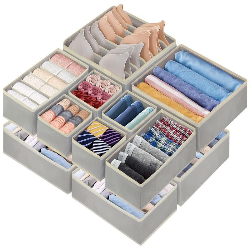 sock box drawer organizer