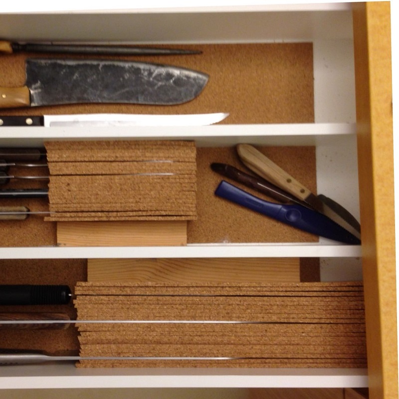 knife drawer organizer diy