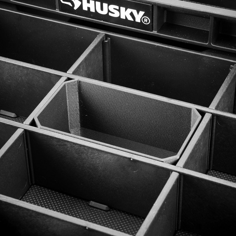 husky 28-drawer small parts organizer