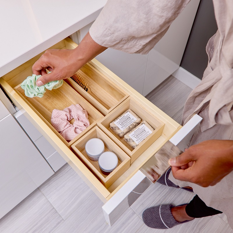 diy wood drawer organizer