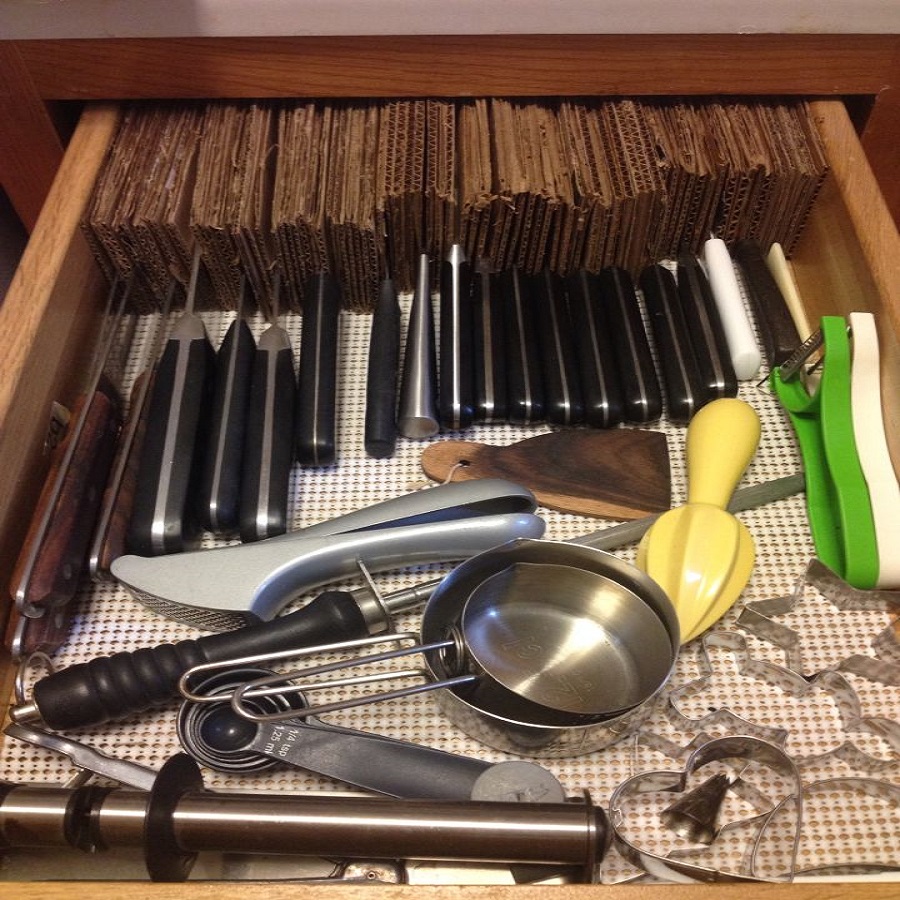 knife drawer organizer diy
