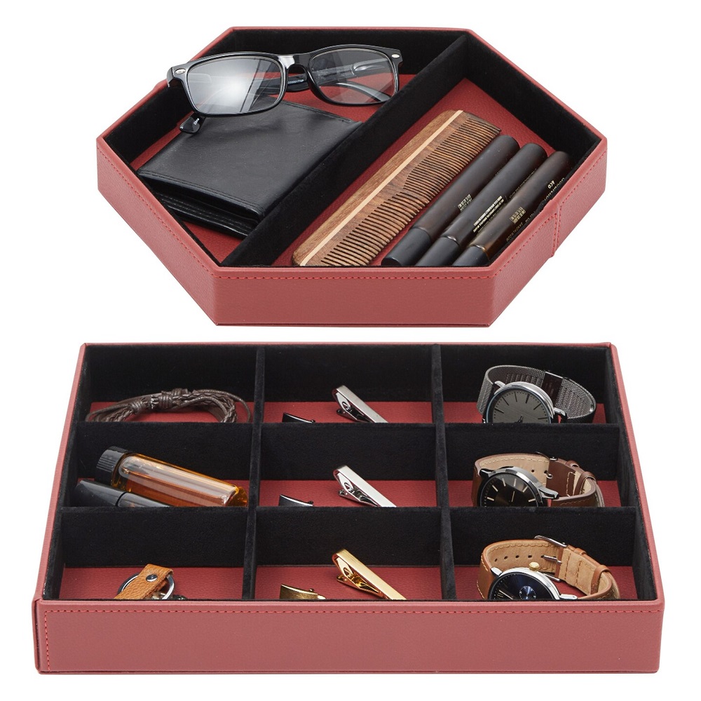 leather drawer organizer