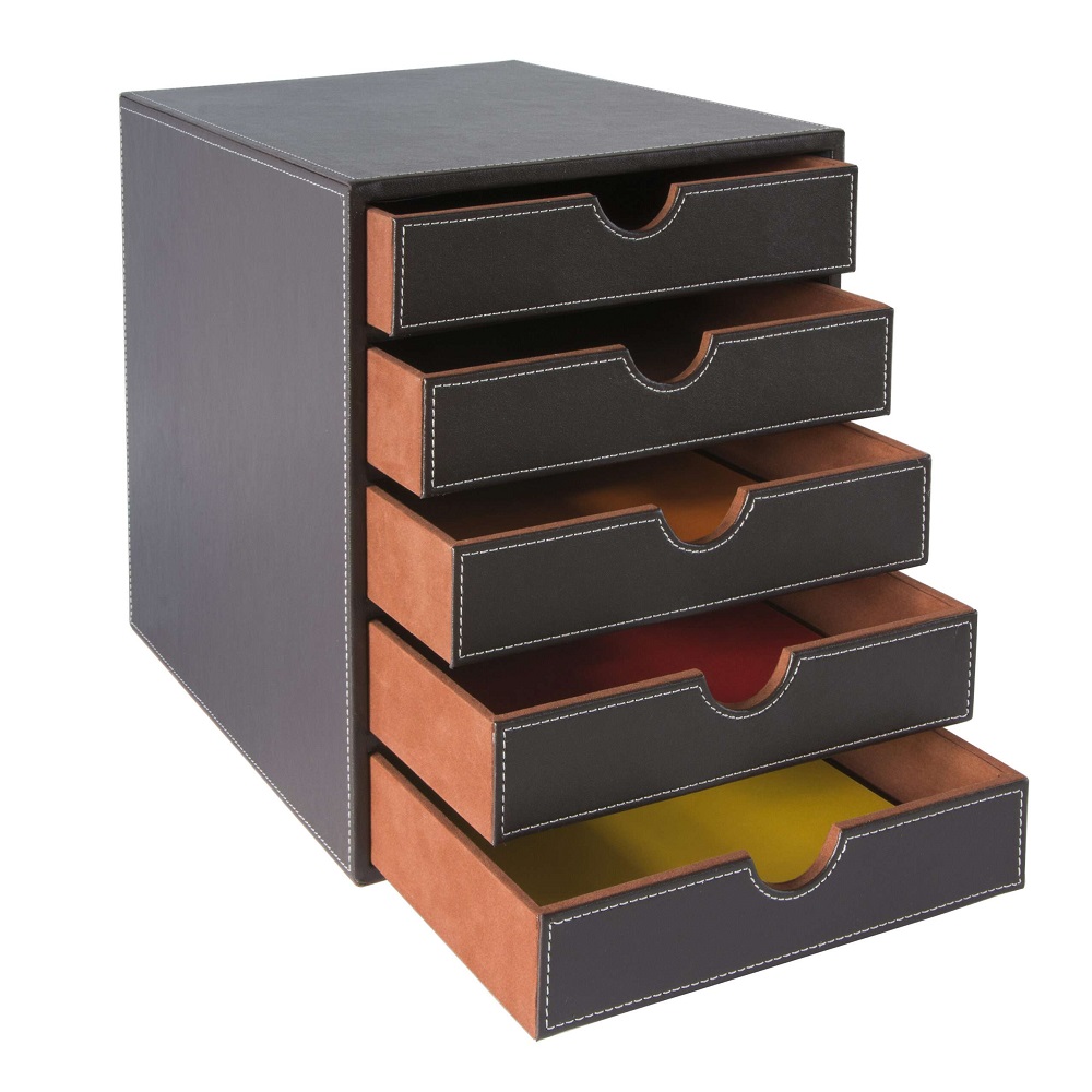 leather drawer organizer