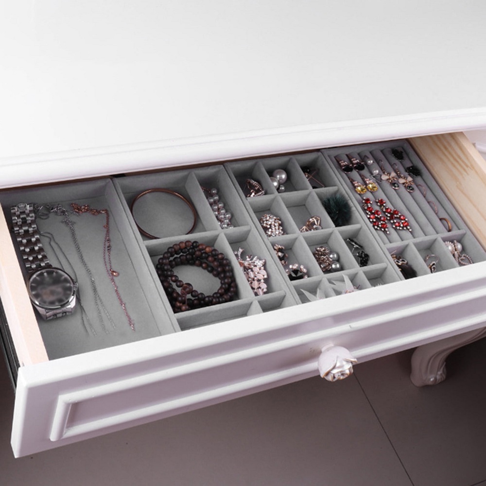 how to make a jewelry drawer organizer