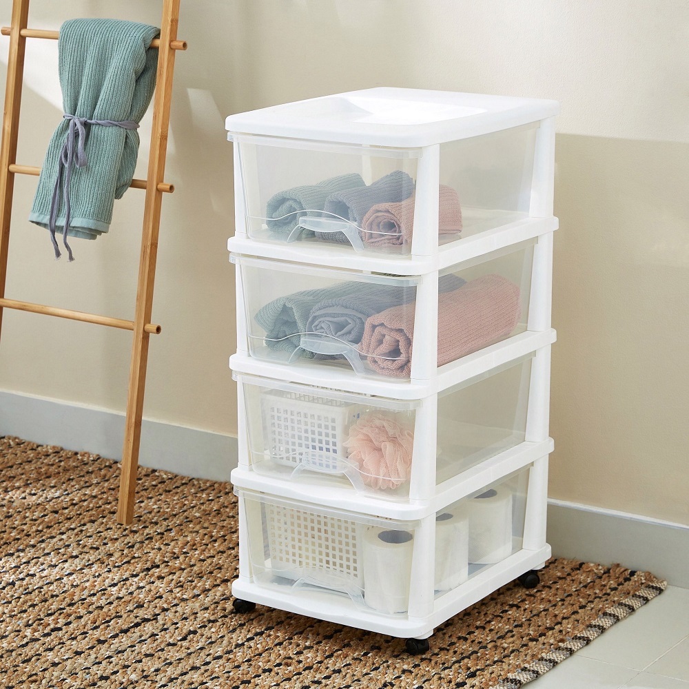 
4 drawer plastic organizer