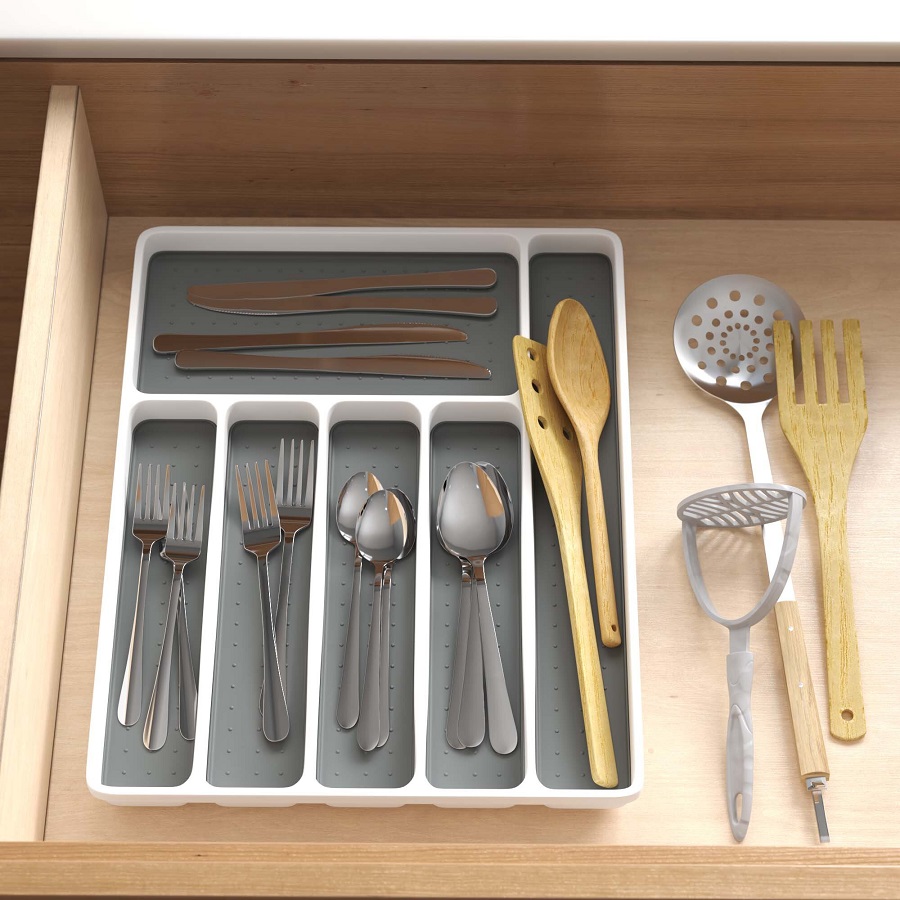 diy kitchen utensil drawer organizer