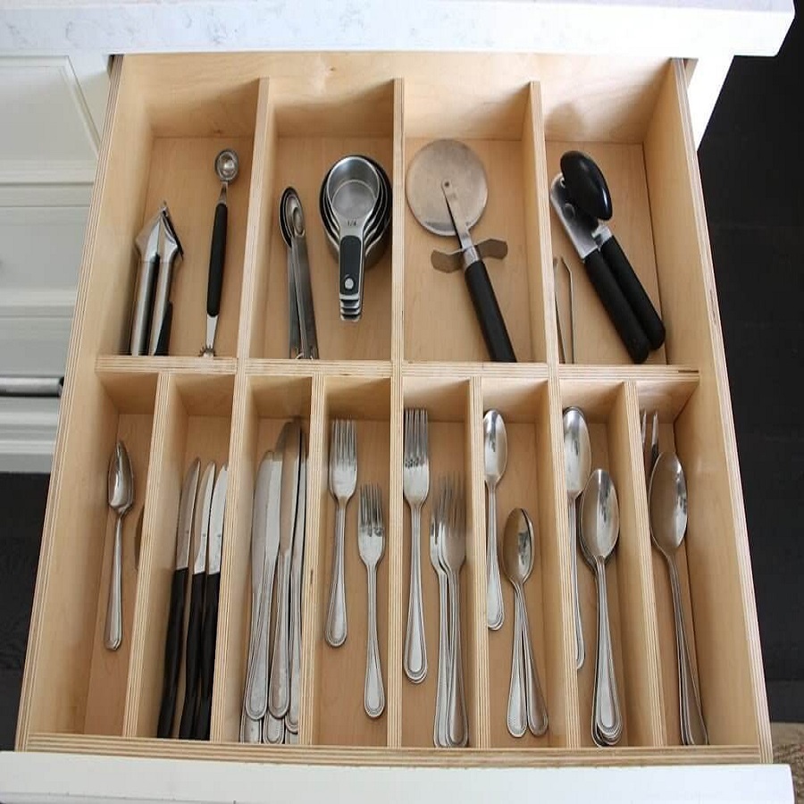 diy utensil drawer organizer