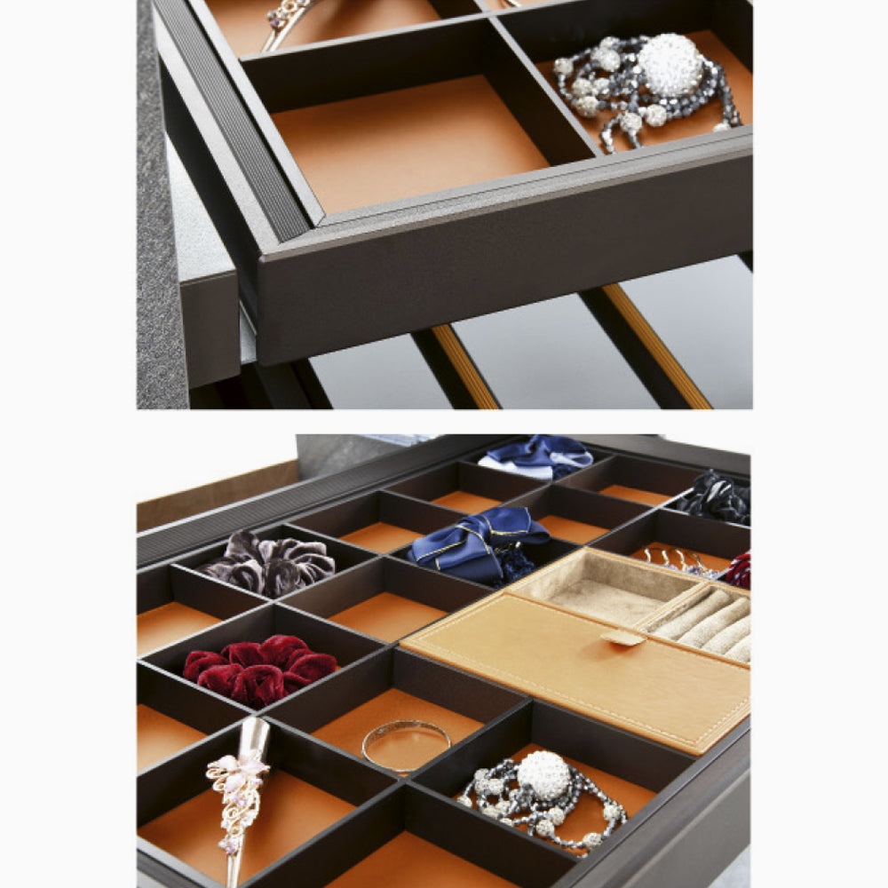 how to make a jewelry drawer organizer