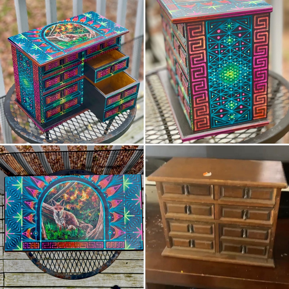 painted jewelry box ideas