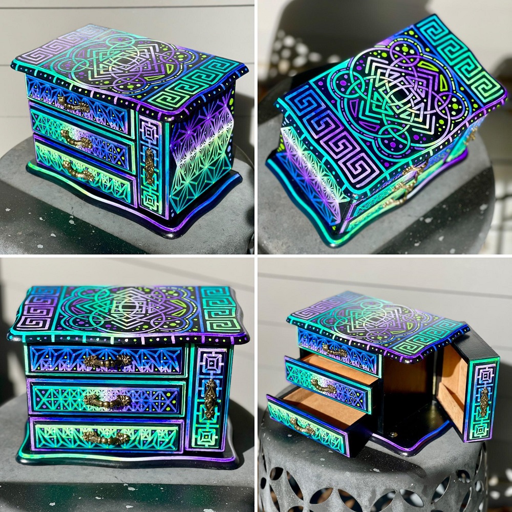 painted jewelry box ideas