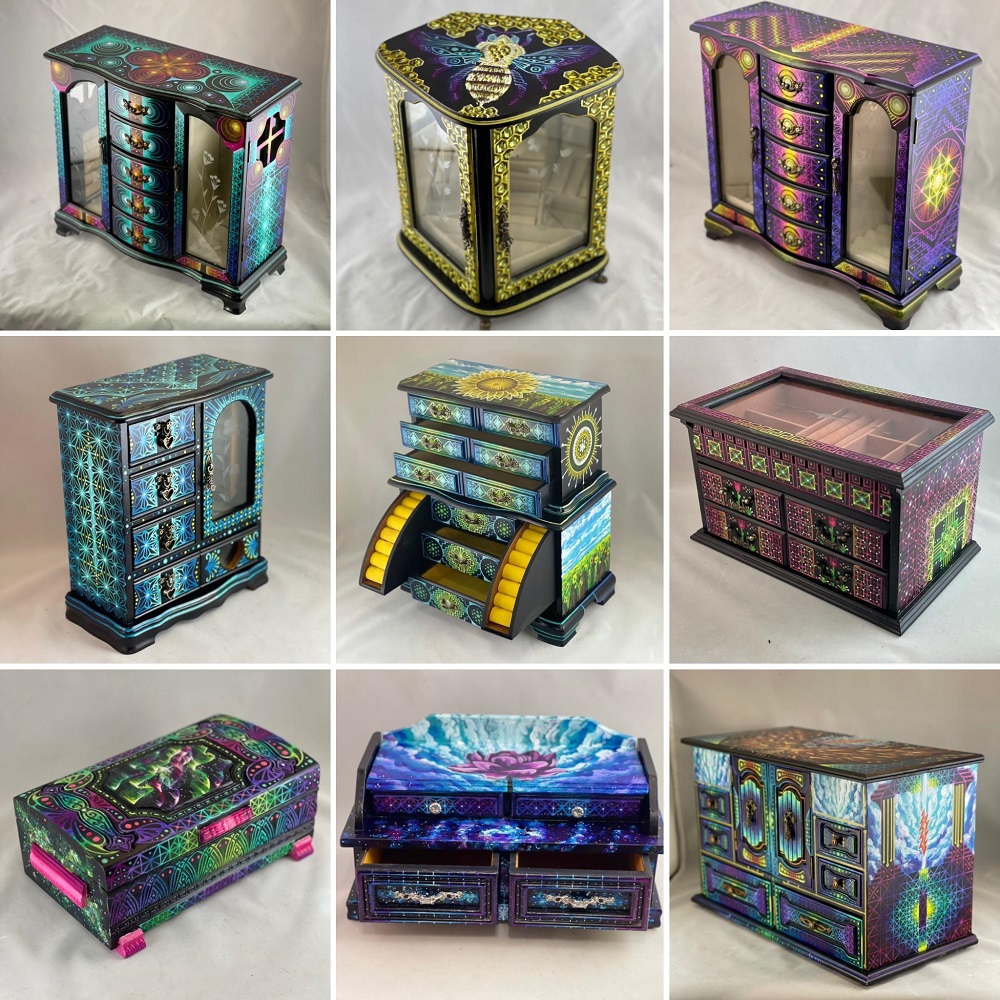 painted jewelry box ideas