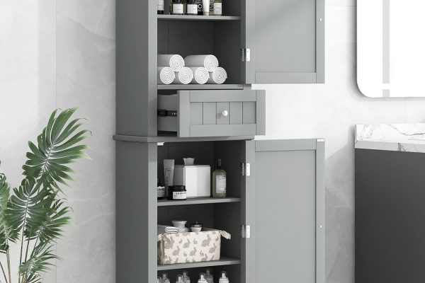 bathroom storage cabinet