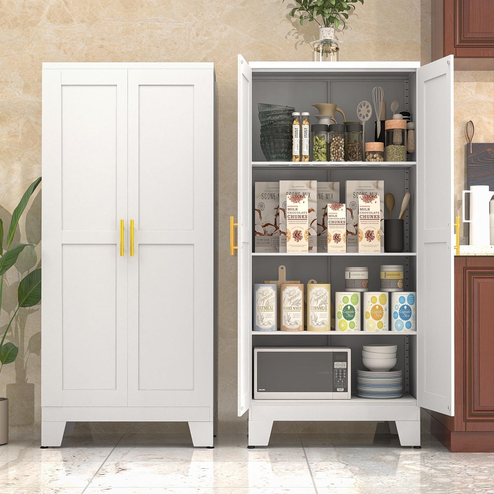 storage cabinet with doors