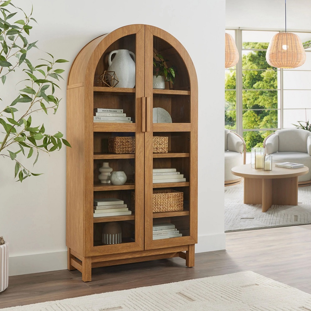 arched cabinet