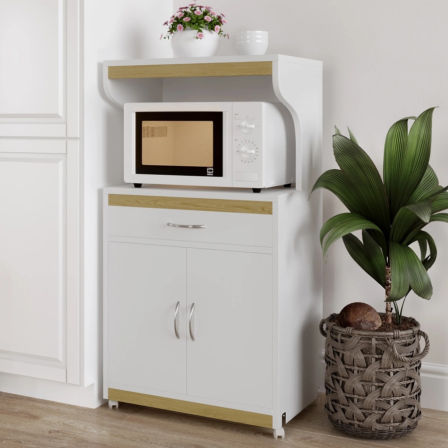 microwave cabinet
